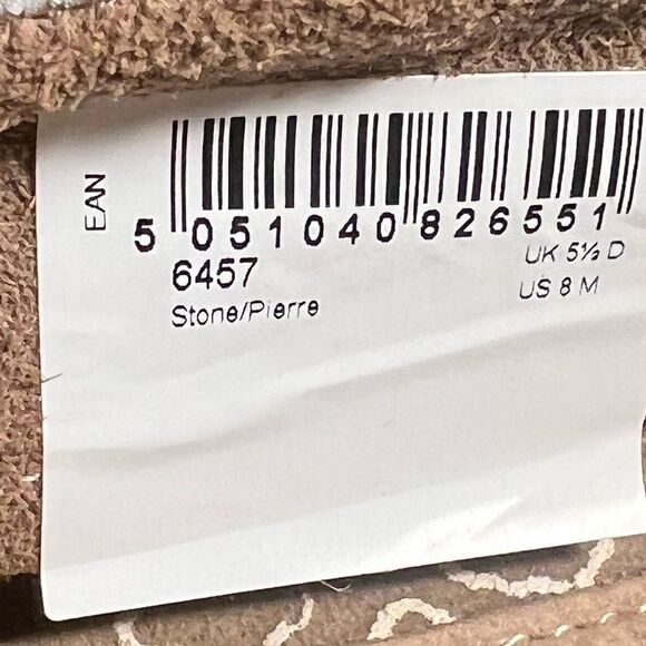 Womens SOUL OF AFRICA Tan Leather Loafers / Size 8 Medium - Picture 8 of 8